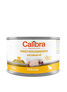 Calibra Cat Sterilised Turkey with Cranberries and Salmon Oil