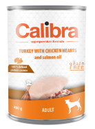 Calibra Dog Adult Turkey with Chicken Heards and Salmon Oil