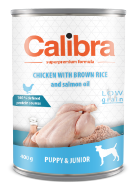 Calibra Dog Puppy & Junior Chicken with Brown Rice and Salmon Oil